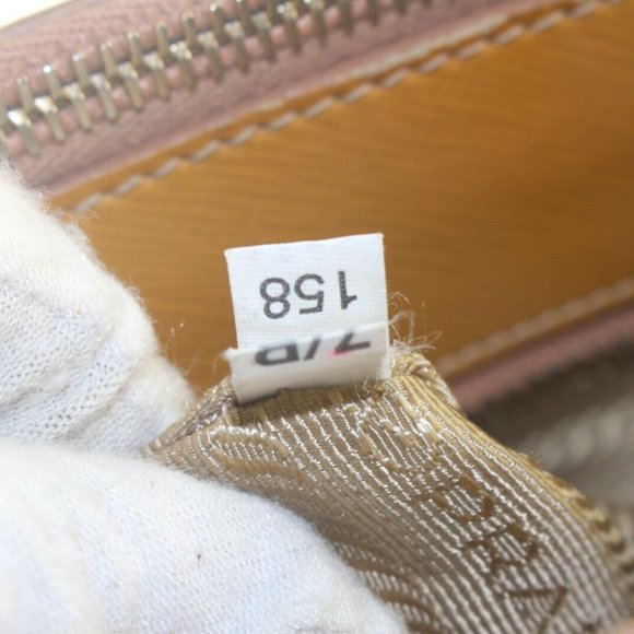 Prada Tan Brown Saffiano Leather Luxe Tote 2way with Strap 3PR831K - Picture 10 of 12